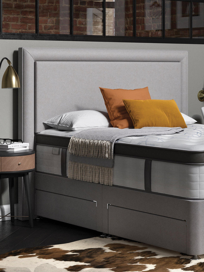 Sealy full height upholstered headboard double - British product
