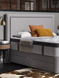 Sealy full height upholstered headboard double - British product