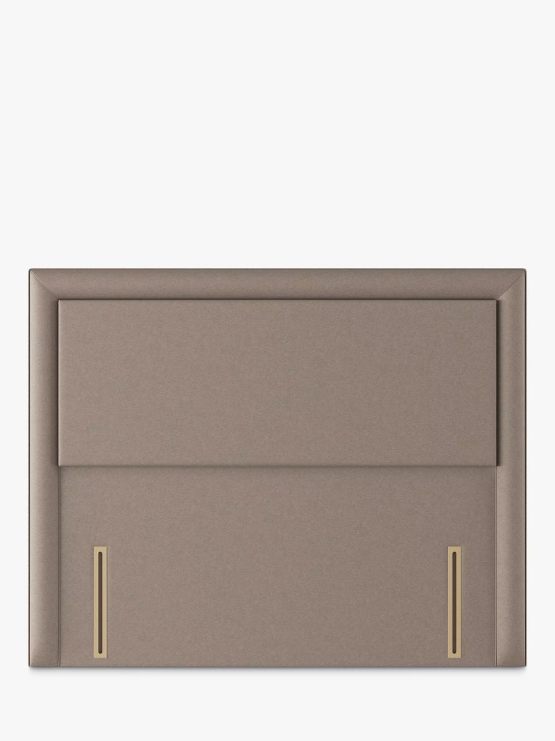 Sealy Beetham Full Height Upholstered Headboard, Double, Latte