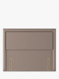 Sealy Beetham Full Height Upholstered Headboard, Double, Latte