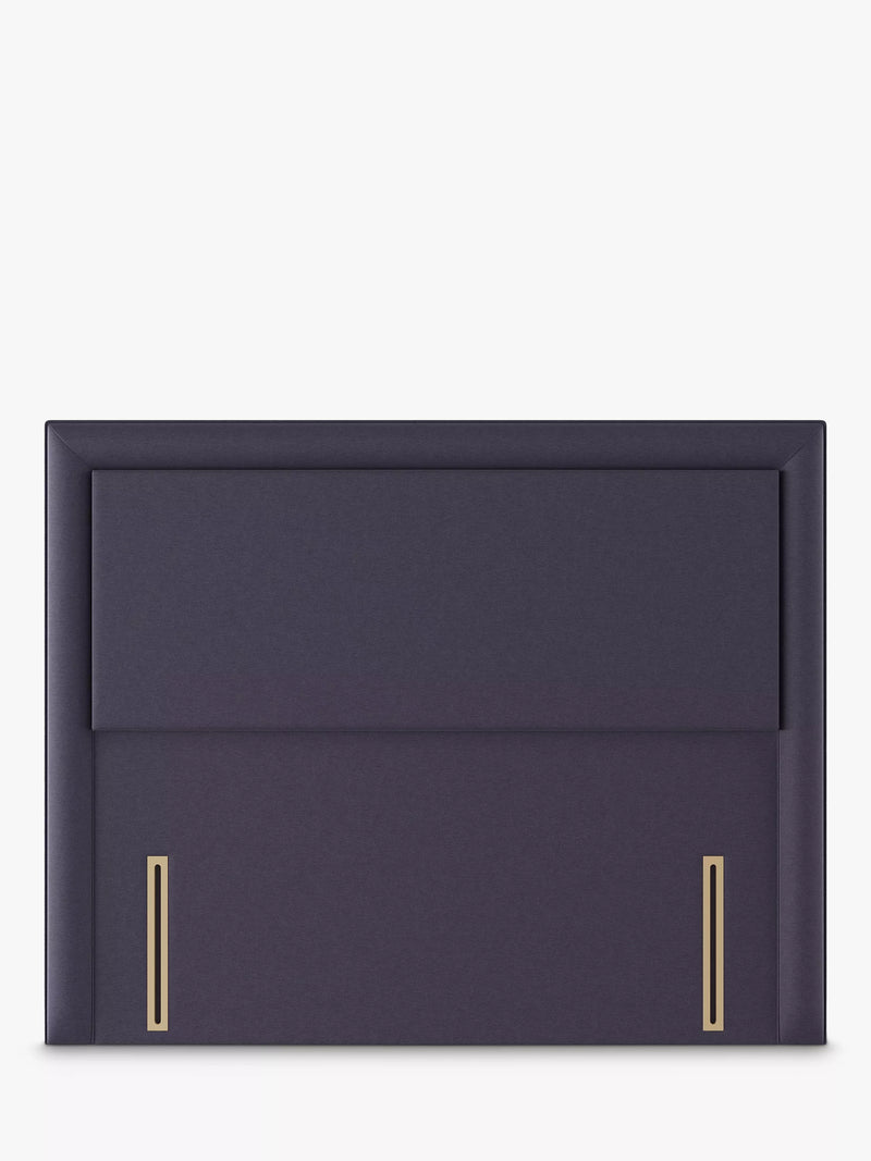 Sealy Beetham Full Height Upholstered Headboard, Double, Midnight