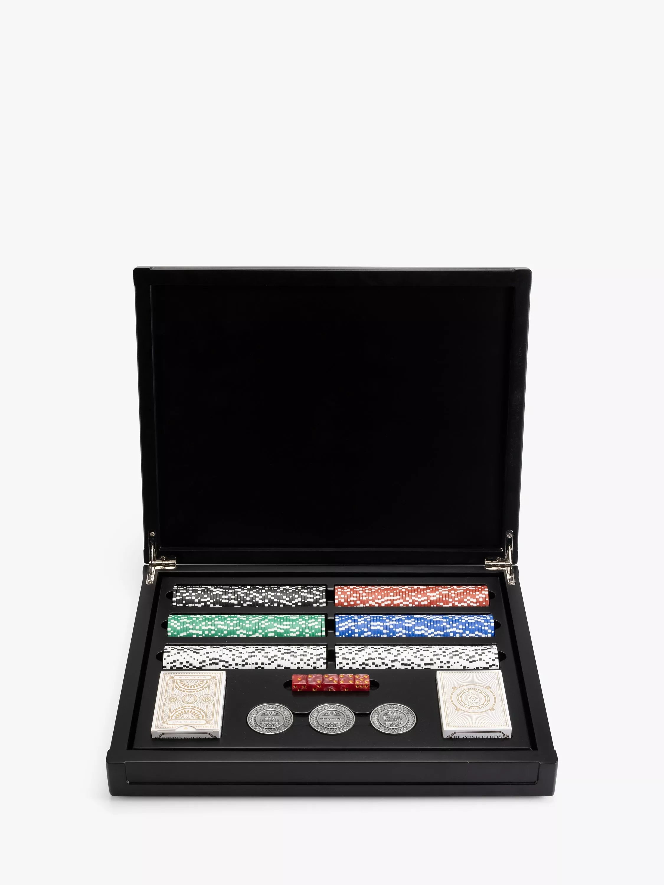 Royal Selangor Pewter Box Poker Set, imported from the UK