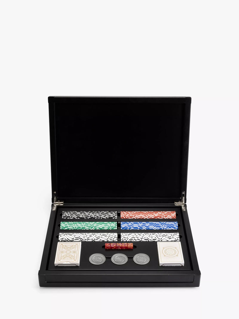 Royal Selangor Pewter Box Poker Set, imported from the UK