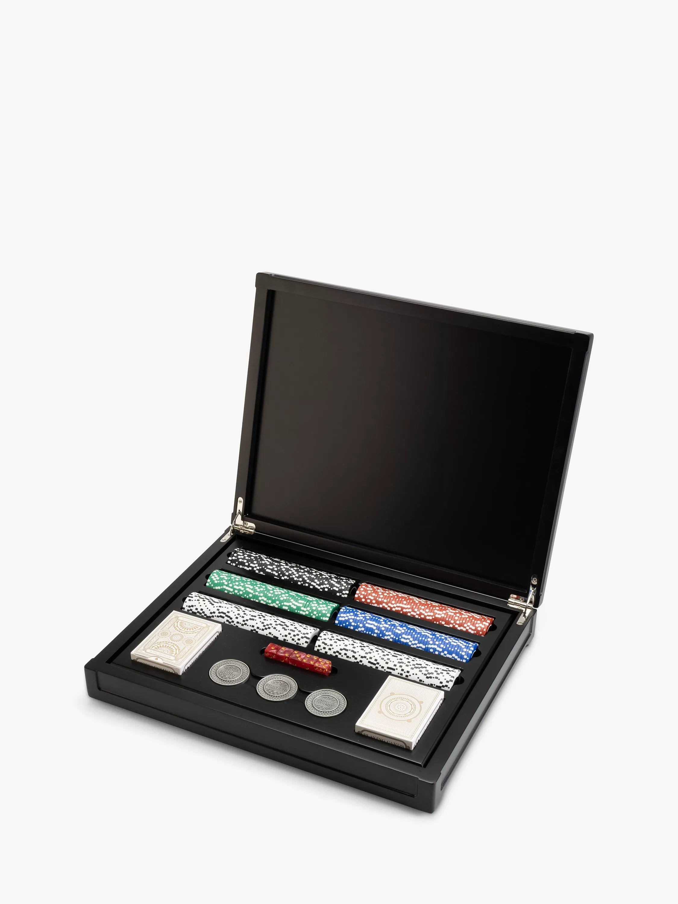 Royal Selangor Pewter Box Poker Set, imported from the UK
