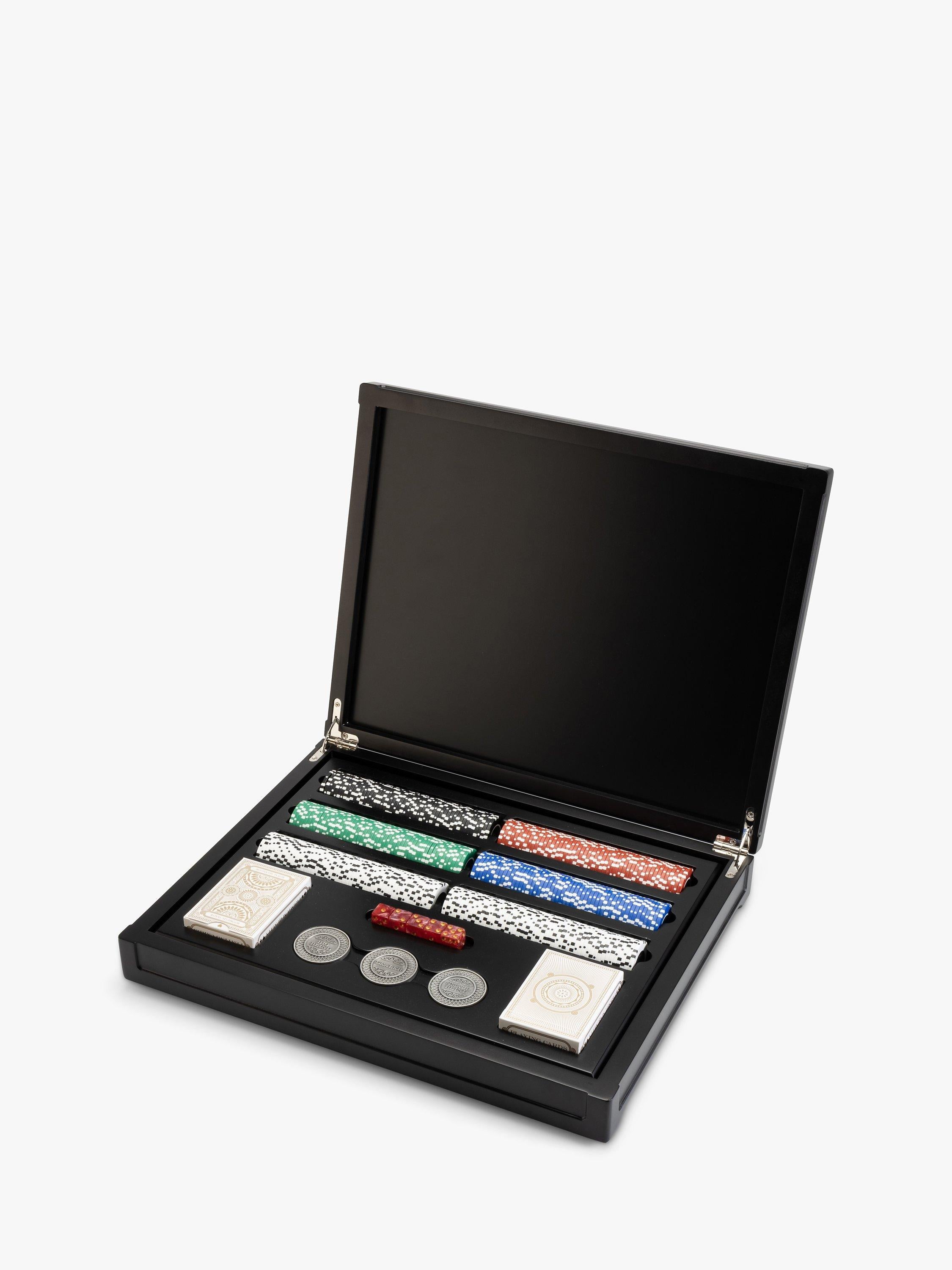 Royal Selangor Pewter Box Poker Set, imported from the UK