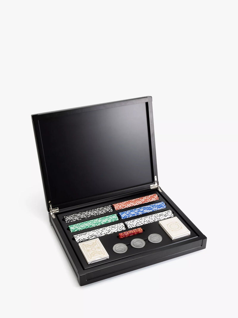 Royal Selangor Pewter Box Poker Set, imported from the UK
