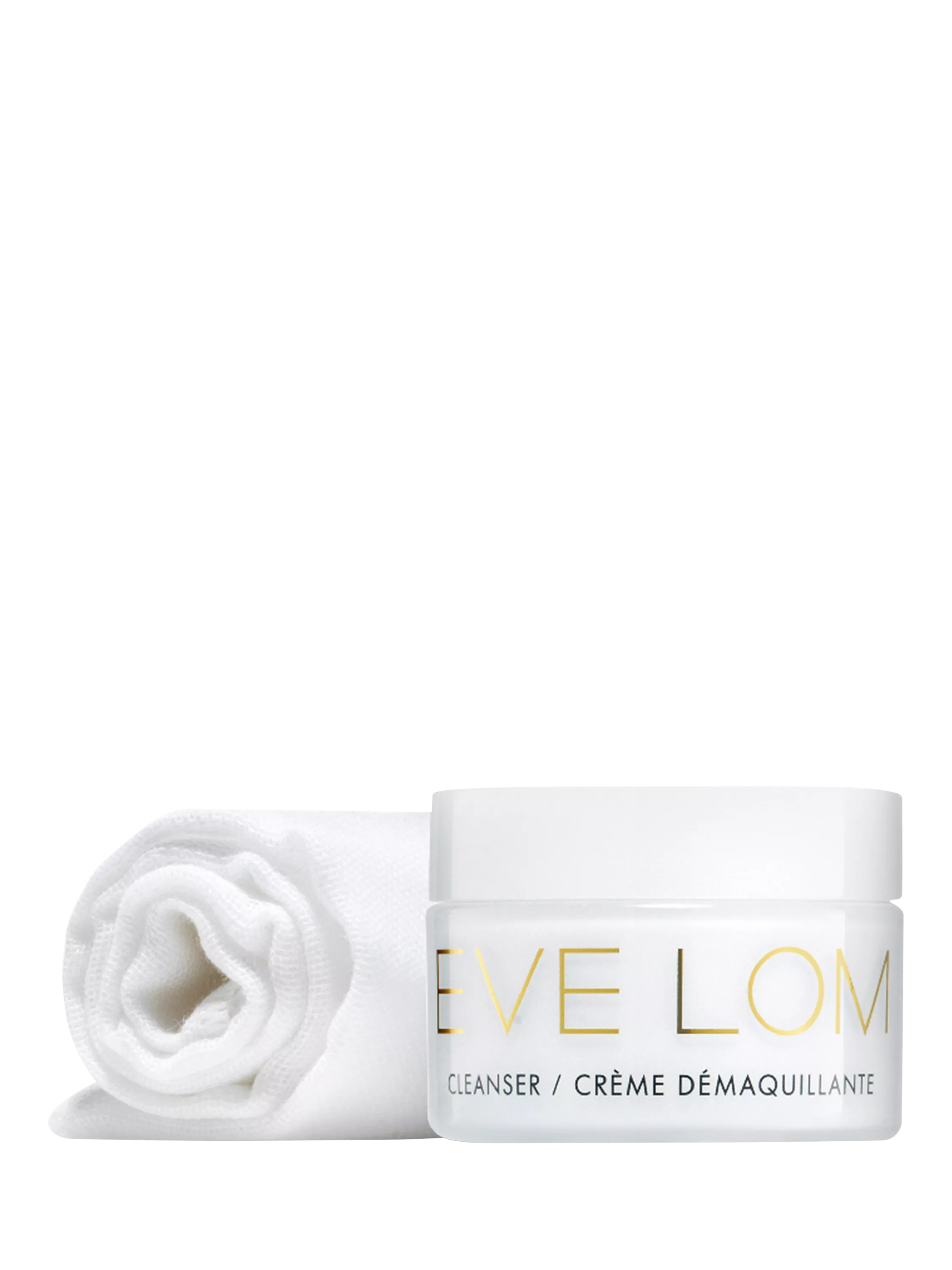 EVE LOM travel cleanser with cloth 20ml, UK version