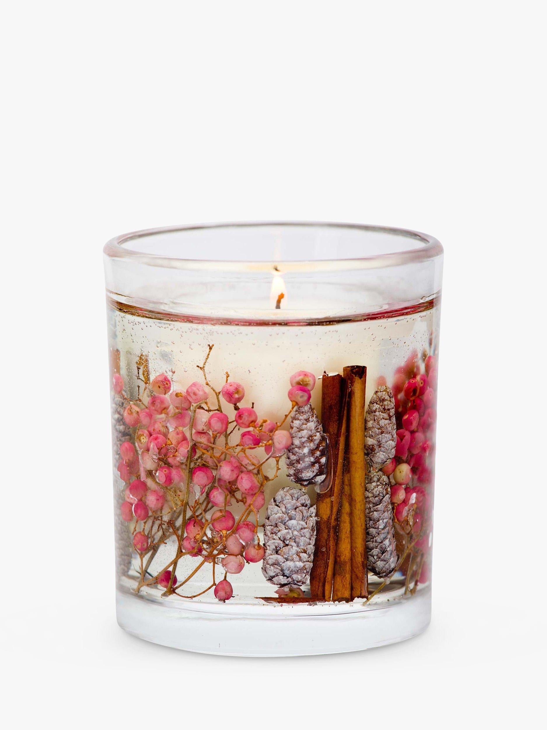 Stoneglow Goji Berry Rose candle 160g, imported from the UK
