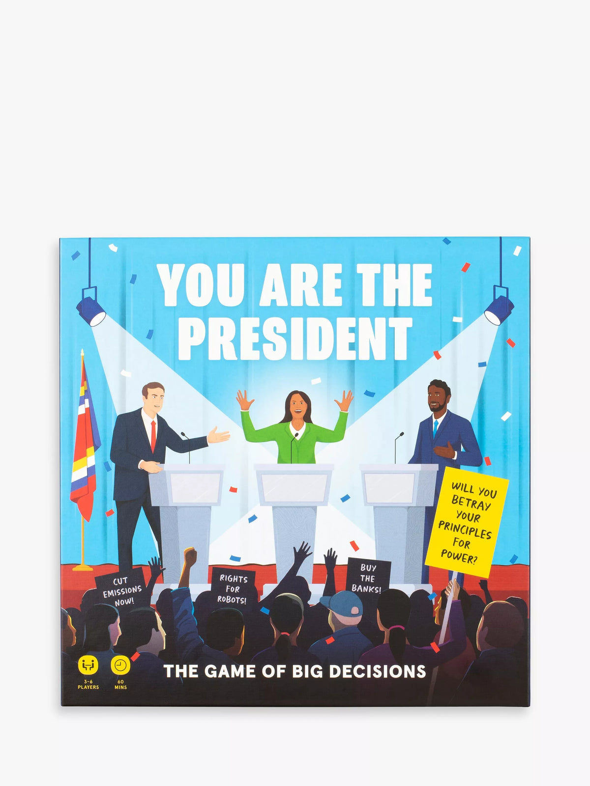 Laurence King Publishing You Are President board game, UK version