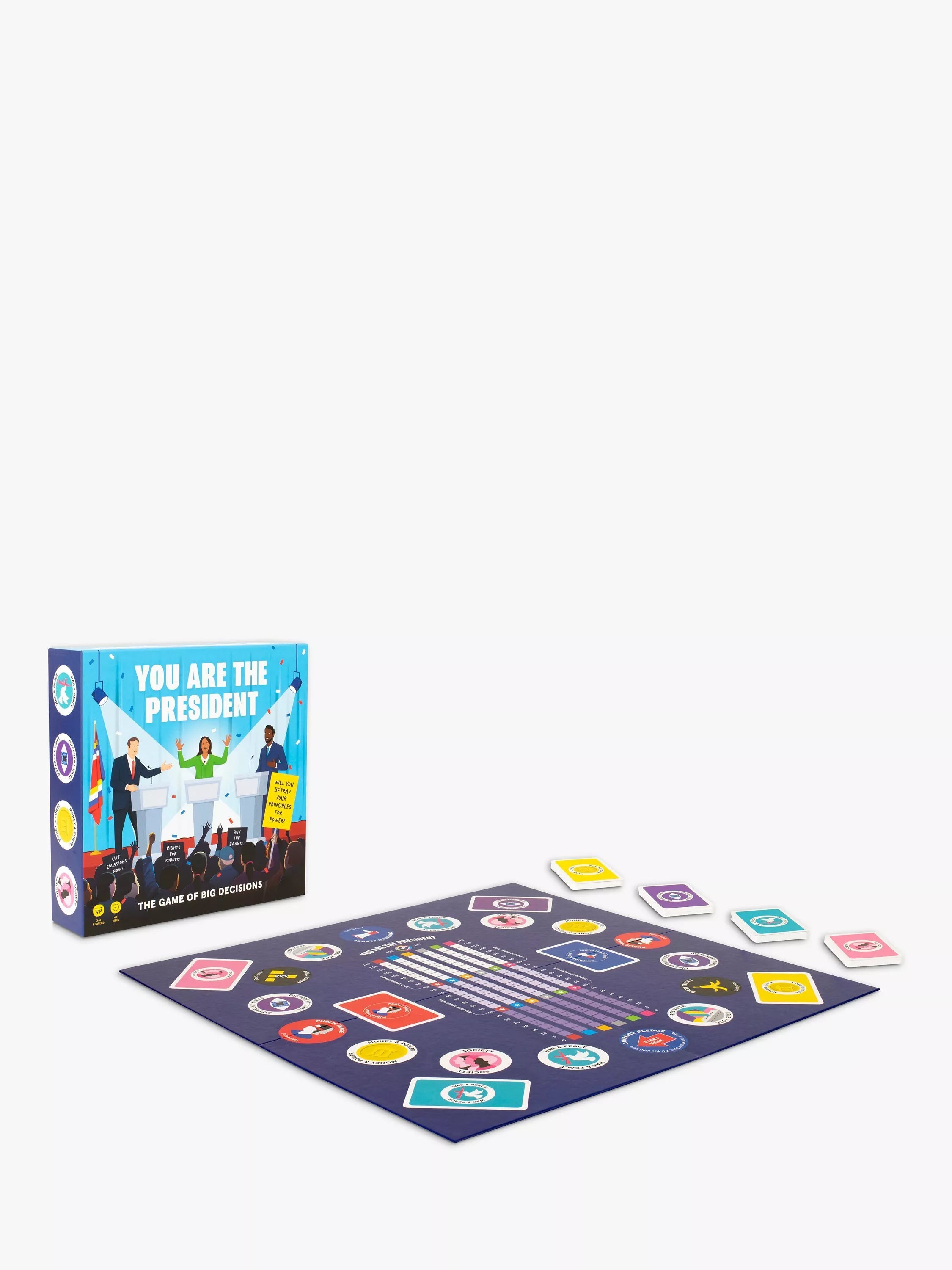Laurence King Publishing You Are President board game, UK version