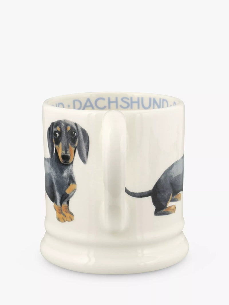 Emma Bridgewater Dachshund half pint mug, imported from the UK