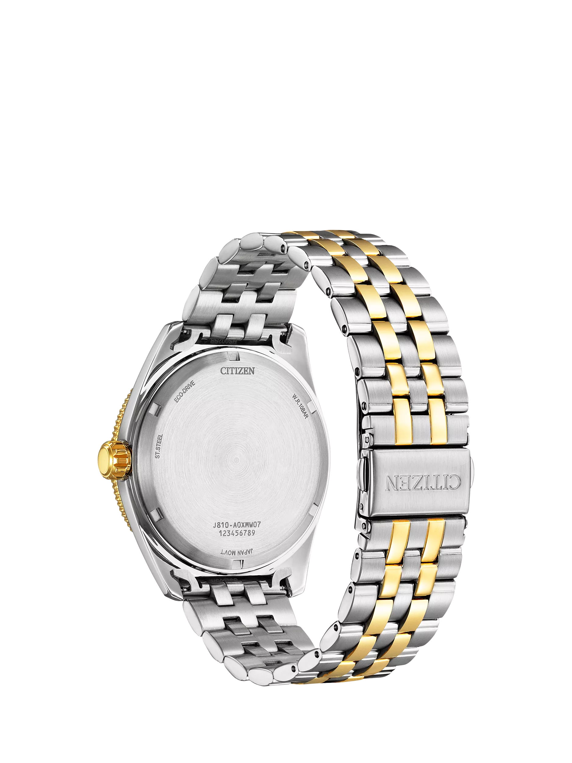 Citizen AW1594-89X men's Eco-Drive watch with green dial (British brand)