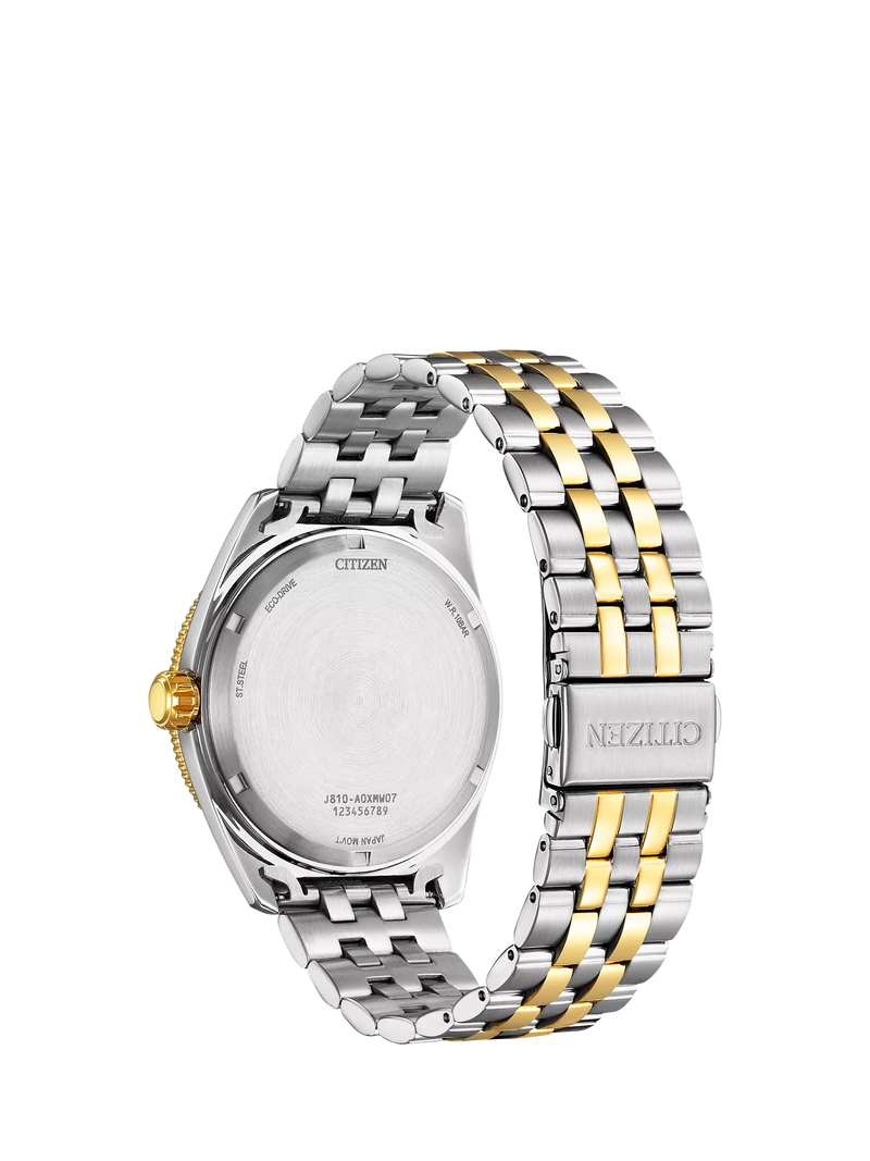 Citizen AW1594-89X men's Eco-Drive watch with green dial (British brand)