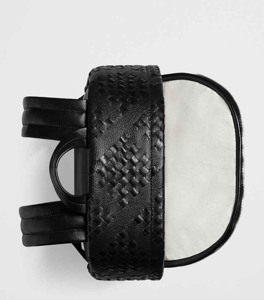 حقيبة ظهر Bottega Veneta جلد ألماس ، النسخة البريطانية
