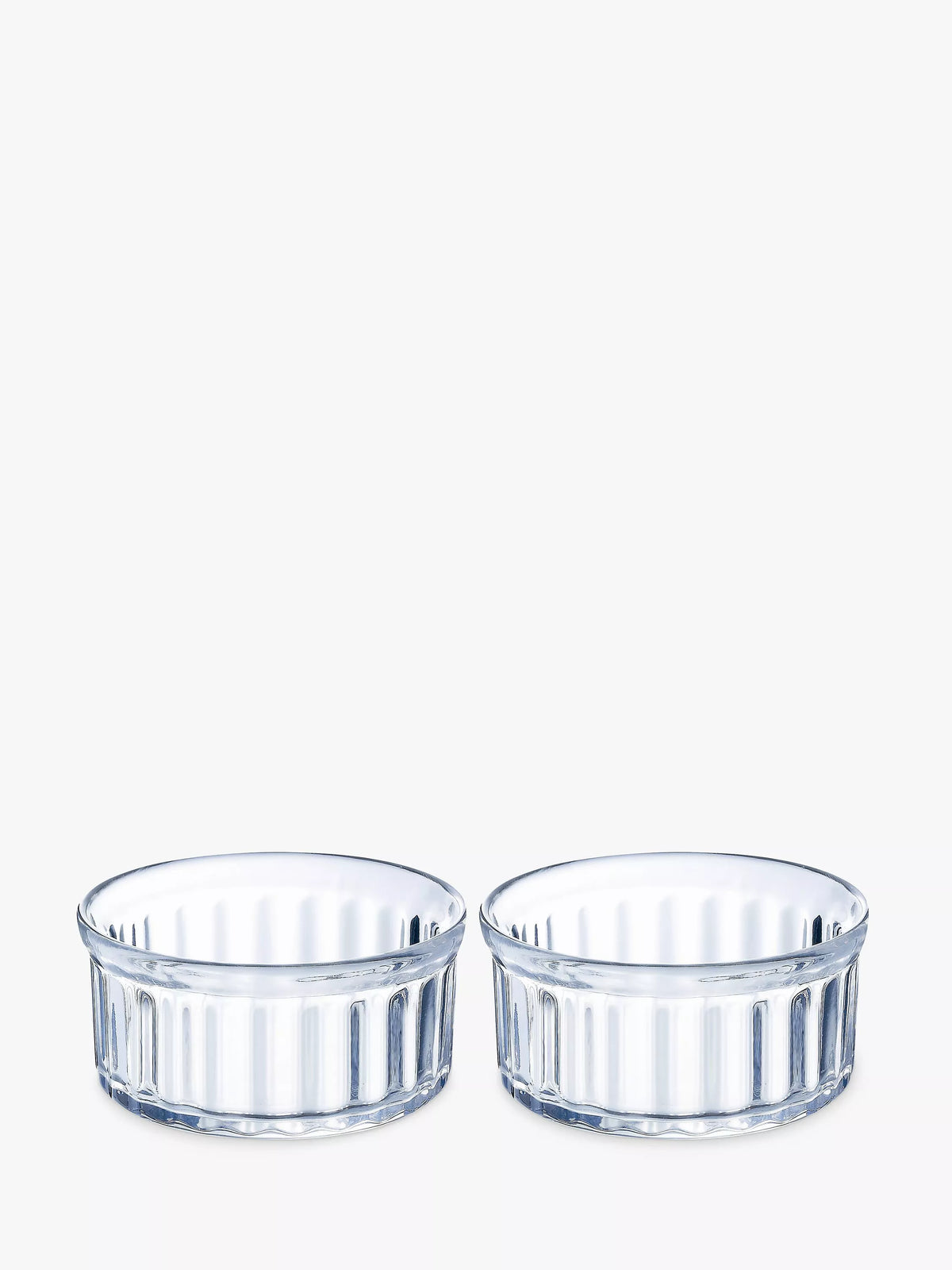 Pyrex glass ramekins, pack of 2, 10cm (British brand)