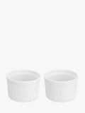 John Lewis white porcelain ramekin 10cm pack of 2 - British product