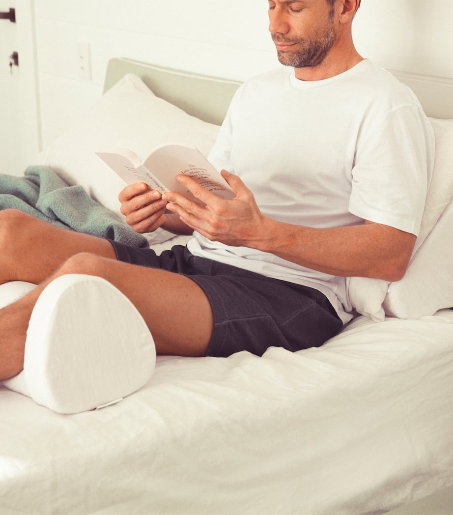 HYOUMANKIND Linen Knee Pillowcase 64cm x 21cm, UK version