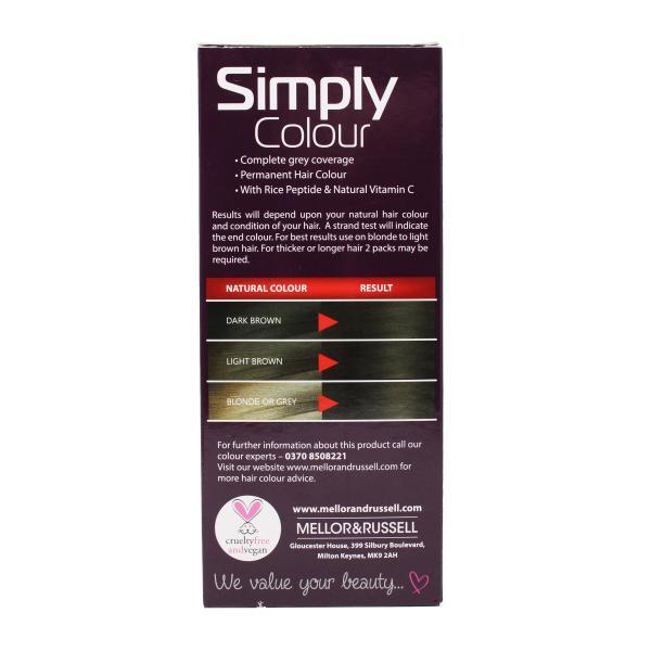 Simply Colour hair dye Natural Light Brown 6.0 - British product