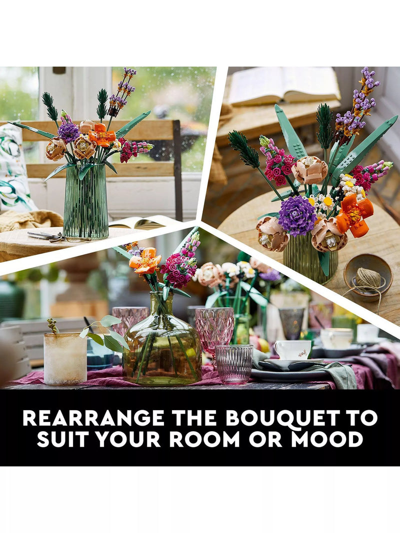 LEGO Botanical Bundle Wildflower Bouquet and Flower Bouquet (British brand)