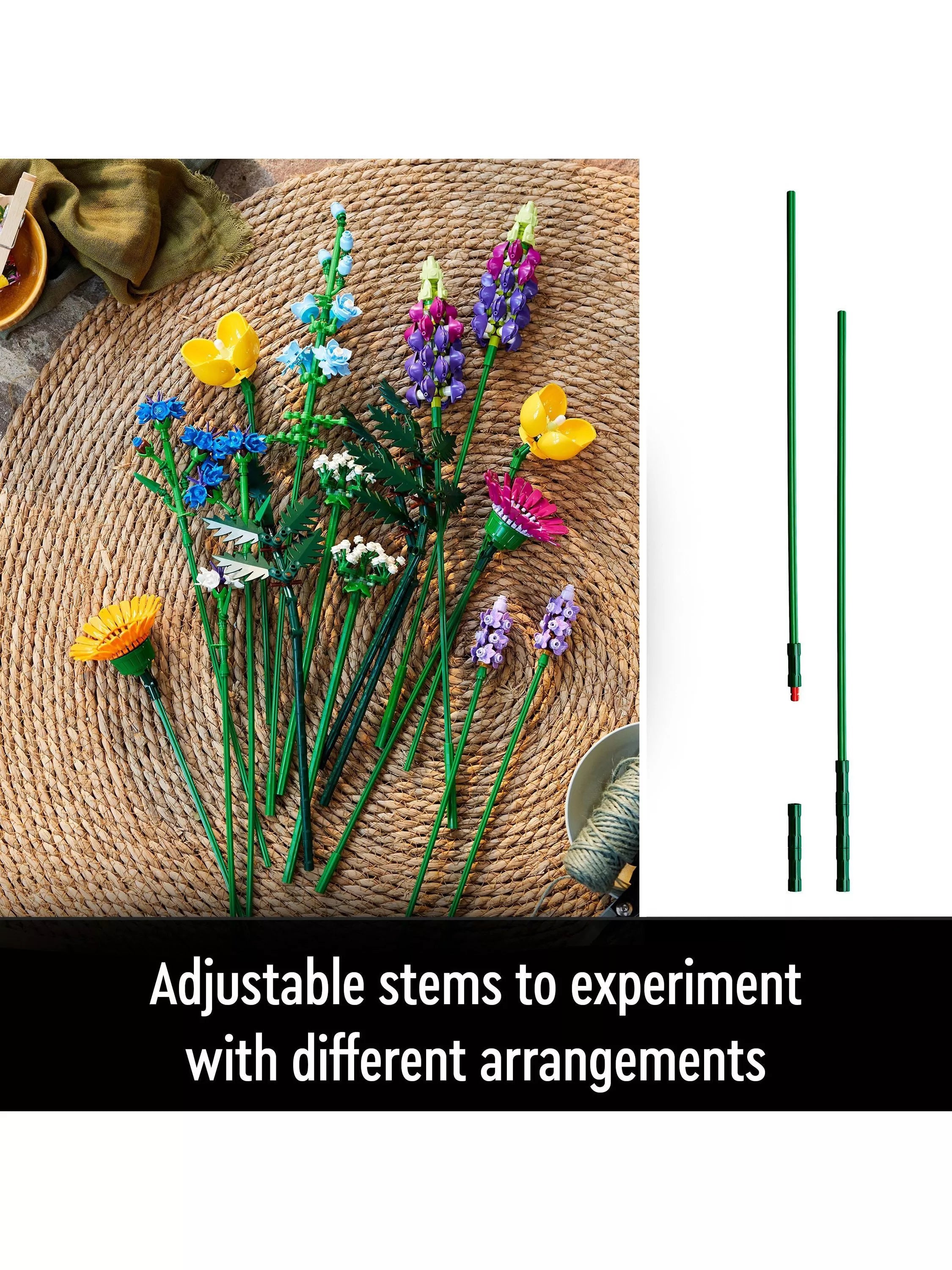 LEGO Botanical Bundle Wildflower Bouquet and Flower Bouquet (British brand)