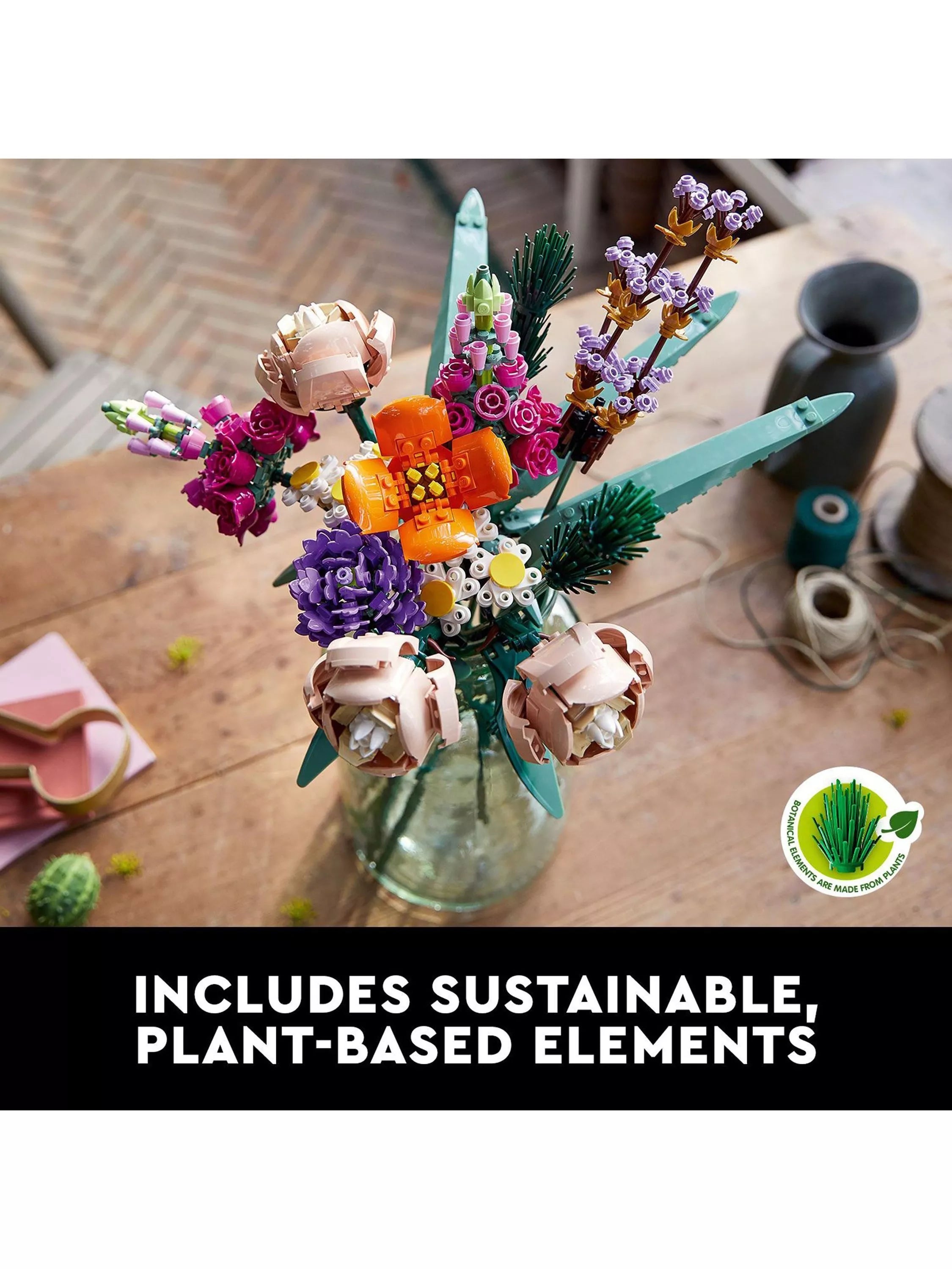 LEGO Botanical Bundle Wildflower Bouquet and Flower Bouquet (British brand)