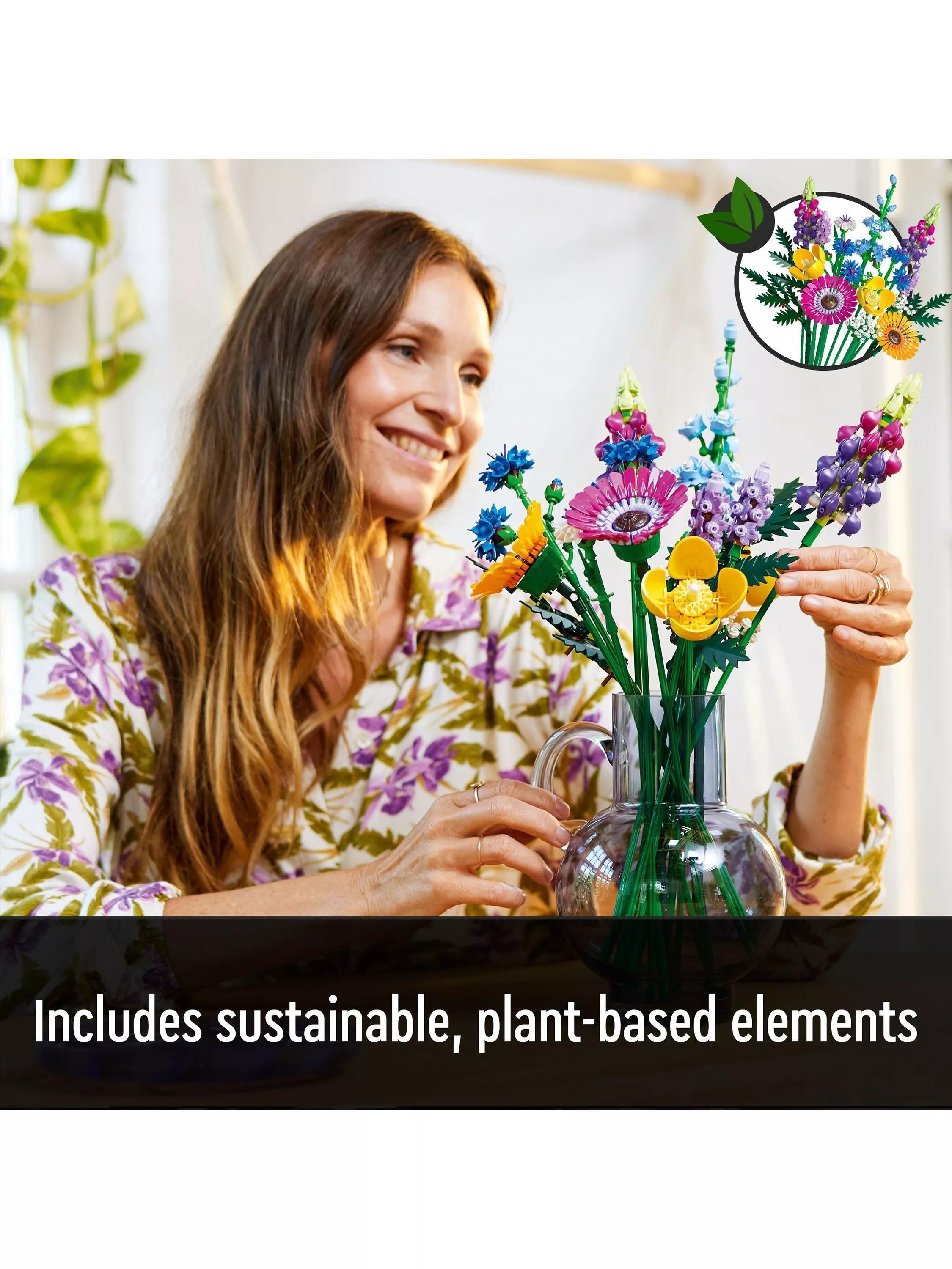LEGO Botanical Bundle Wildflower Bouquet and Flower Bouquet (British brand)
