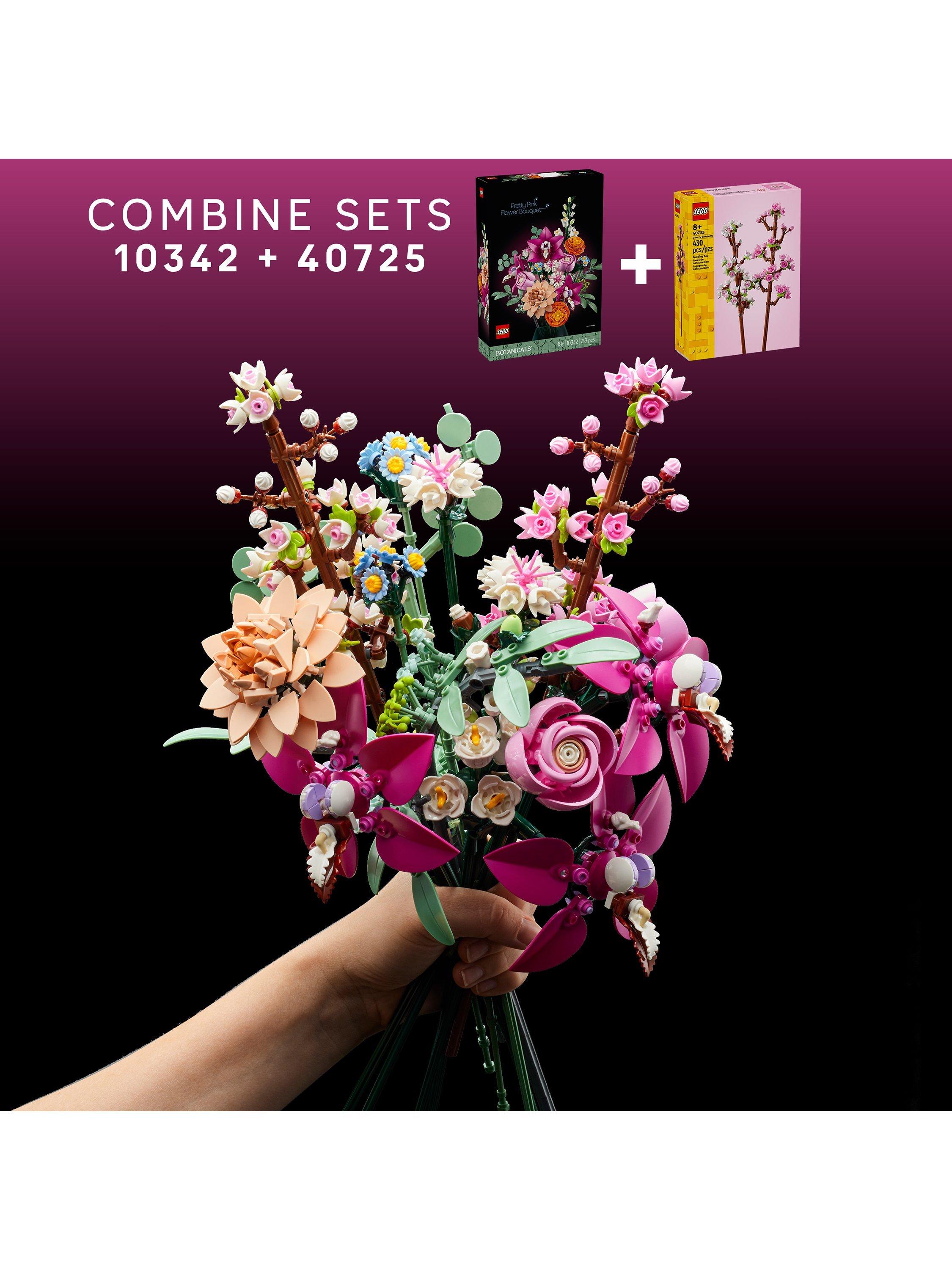 LEGO Botanicals bundle Cherry Blossoms and Pink Bouquet, UK version