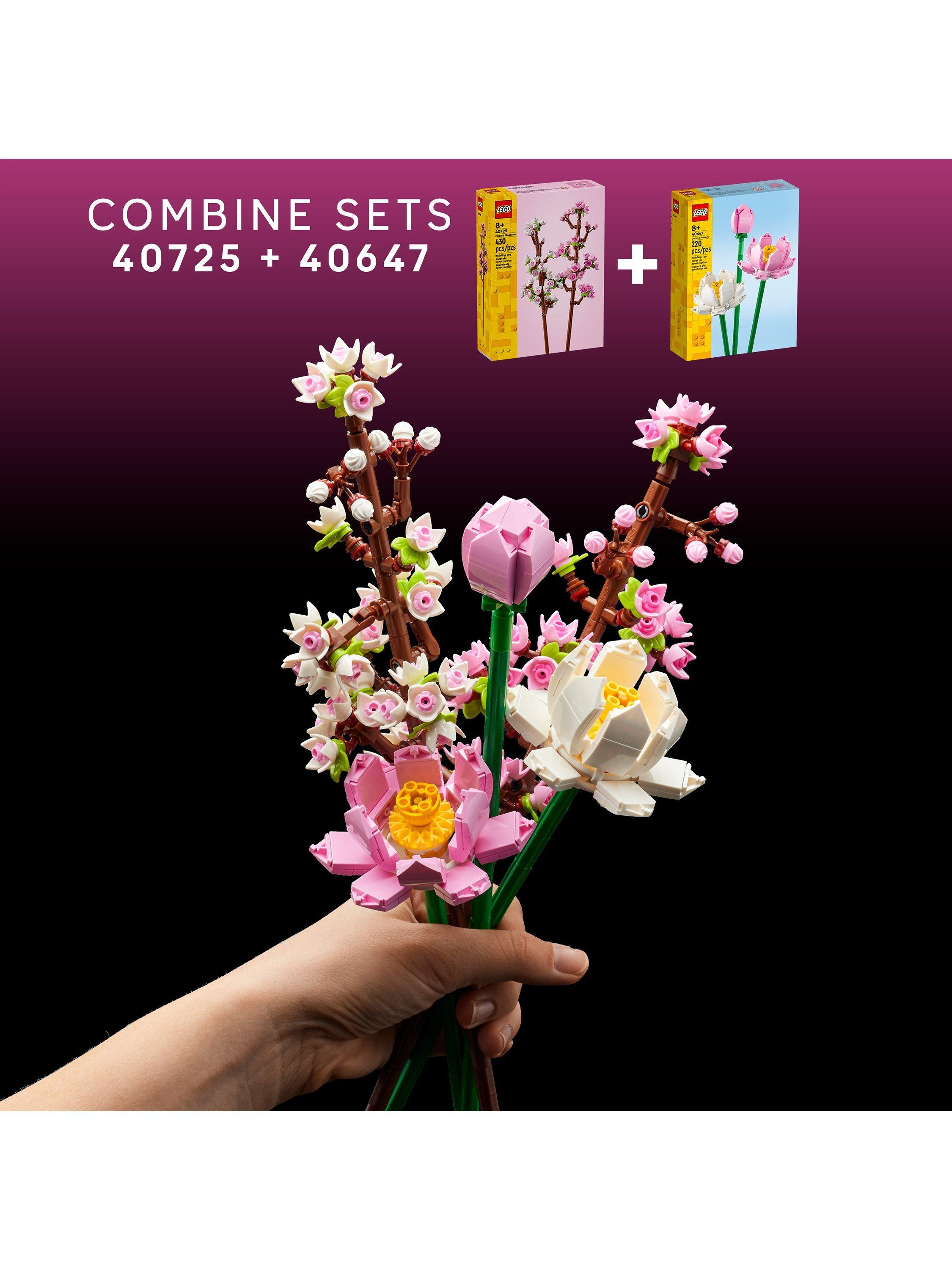 LEGO Botanicals zen bundle Cherry Blossoms Lotus Flowers - British product