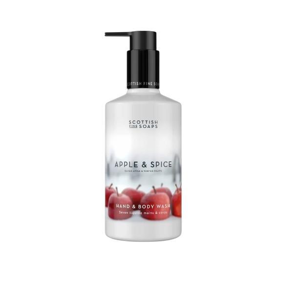 Scottish Fine Soaps apple spice body wash 300ml, imported from the UK