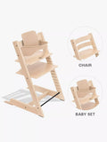 Stokke Tripp Trapp highchair Baby Set² white, imported from the UK