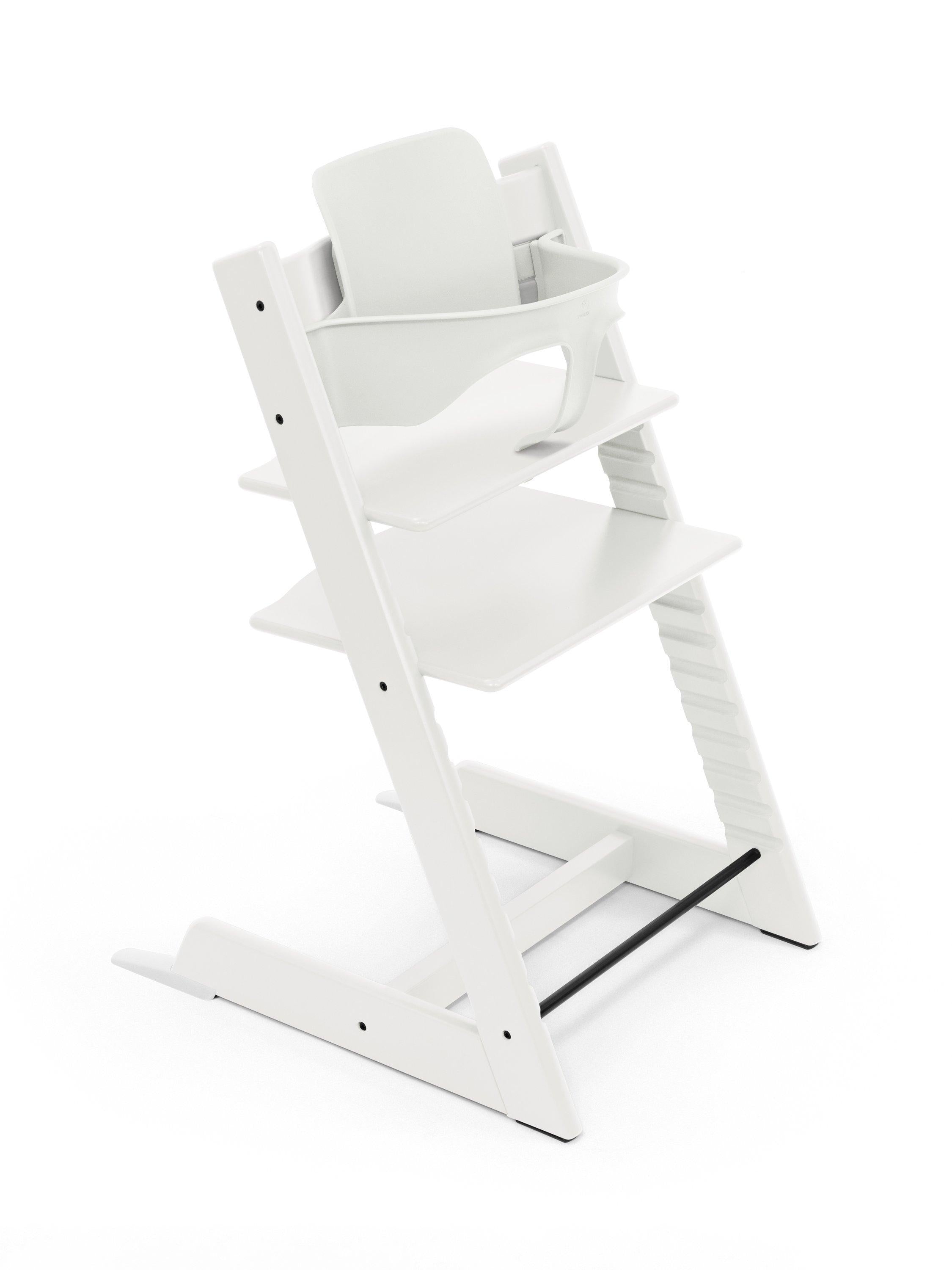 Stokke Tripp Trapp highchair Baby Set² white, imported from the UK