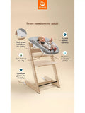 Stokke Tripp Trapp highchair natural bundle, imported from the UK