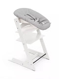 Stokke Tripp Trapp highchair bundle white with Newborn Set - British product
