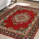 Argos Home Traditional Red Cut Pile Rug 120x160cm - British product