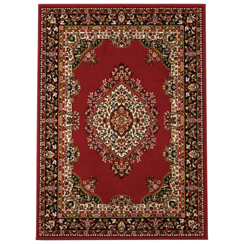 Argos Home Traditional Red Cut Pile Rug 120x160cm - British product