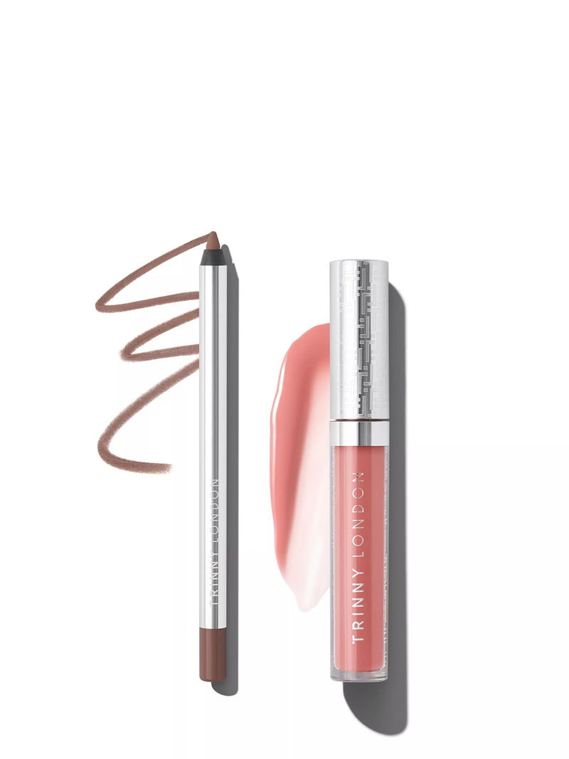 Trinny London lip liner Fran and lip oil Thea bundle - British product