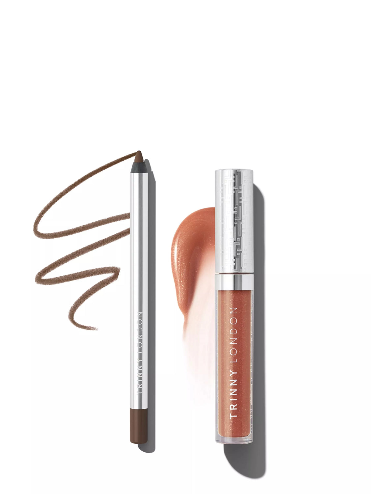 Trinny London lip liner and lip oil set, Mia and Teal - British product