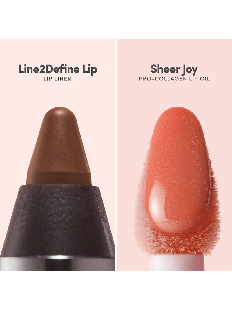 Trinny London lip liner and lip oil set, Mia and Teal - British product