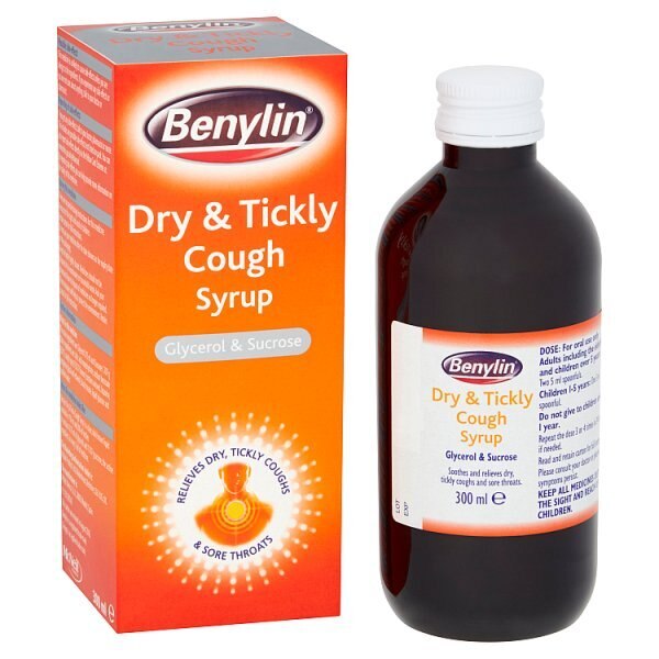 Benylin Dry and Tickly Cough Syrup 300ml GOODS Superdrug   