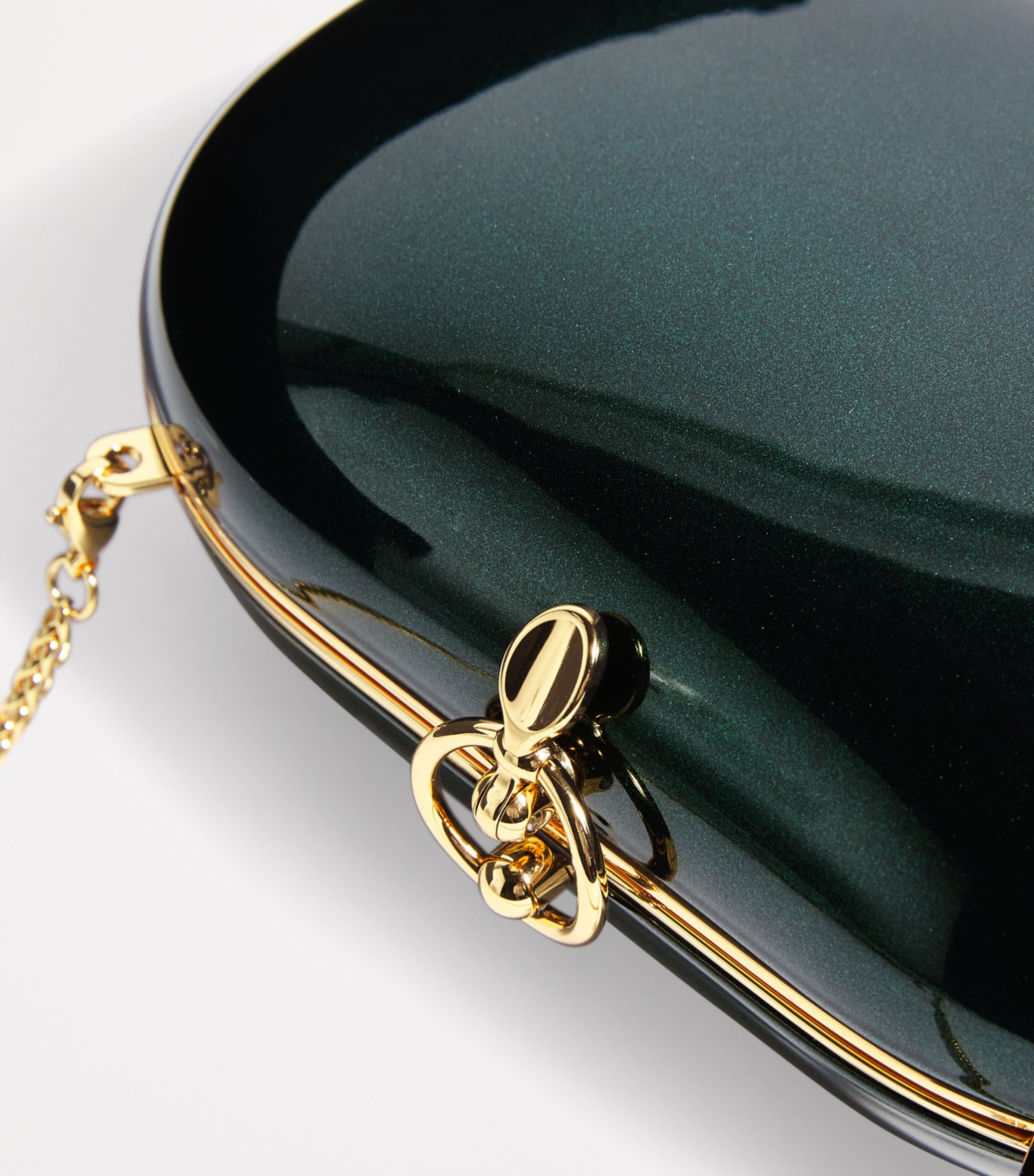 Jeffrey Levinson Oval Elina clutch bag (British brand)