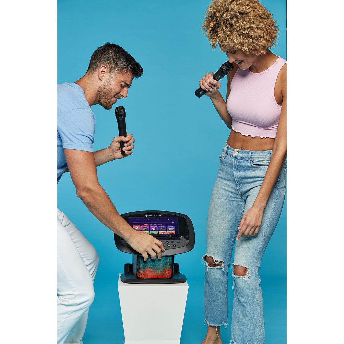 Singing Machine ISM9010 Portable Karaoke GOODS Costco UK