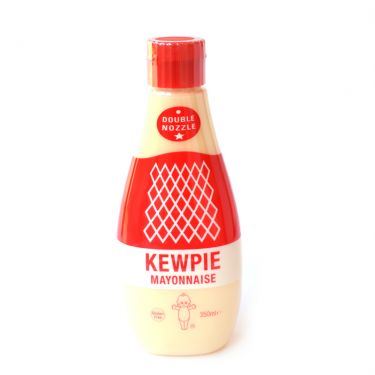 Kewpie Japanese mayonnaise with double nozzle, UK version