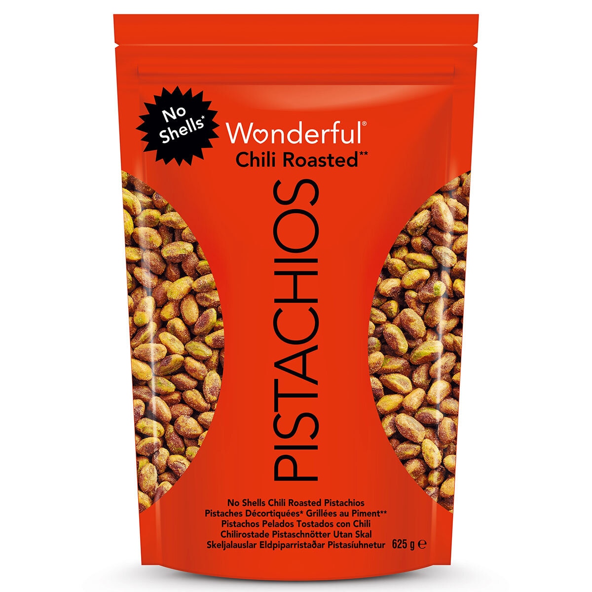 Wonderful Chili Roasted Pistachios, 625g GOODS Costco UK