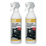 HG Oven, Grill & Barbeque Cleaner, 2 x 500ml GOODS Costco UK