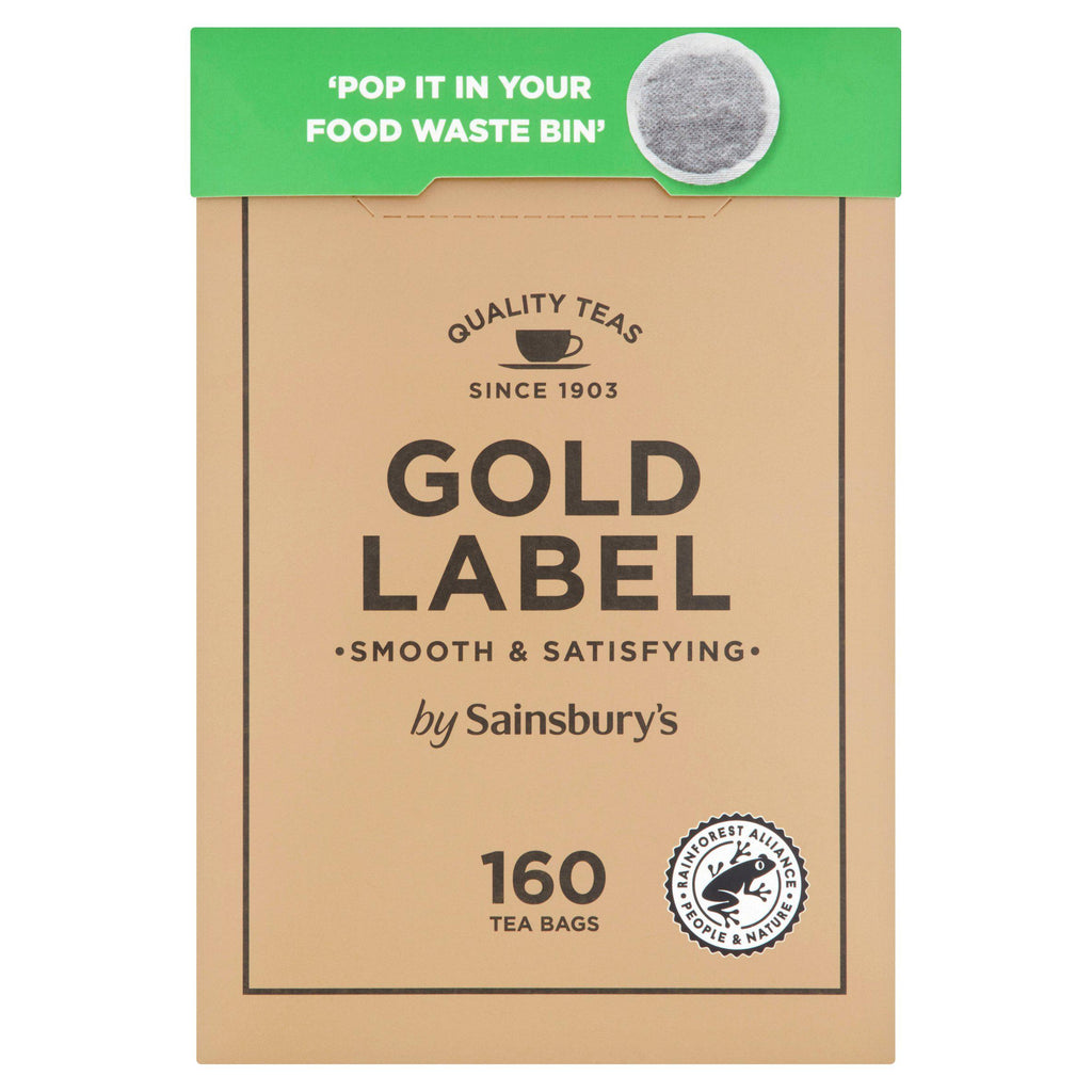 Sainsbury's Gold Label Tea Bags x160 500g