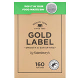 Sainsbury's Gold Label Tea Bags x160 500g All tea Sainsburys   