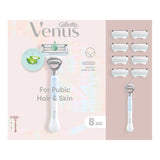 Gillette Venus razor for pubic hair and skin, UK version