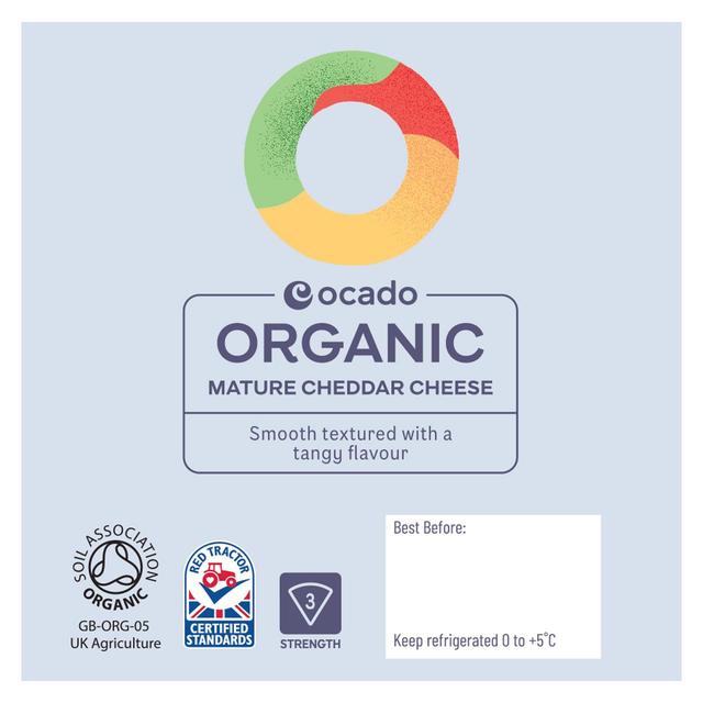 Ocado Organic Mature Cheddar   250g GOODS M&S   