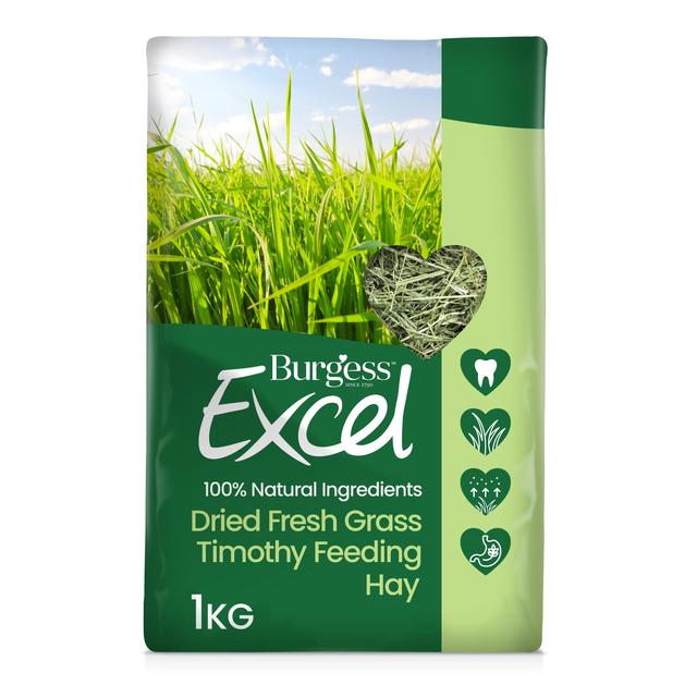 Burgess Excel Feeding Hay Dried Fresh Grass   1kg GOODS M&S   