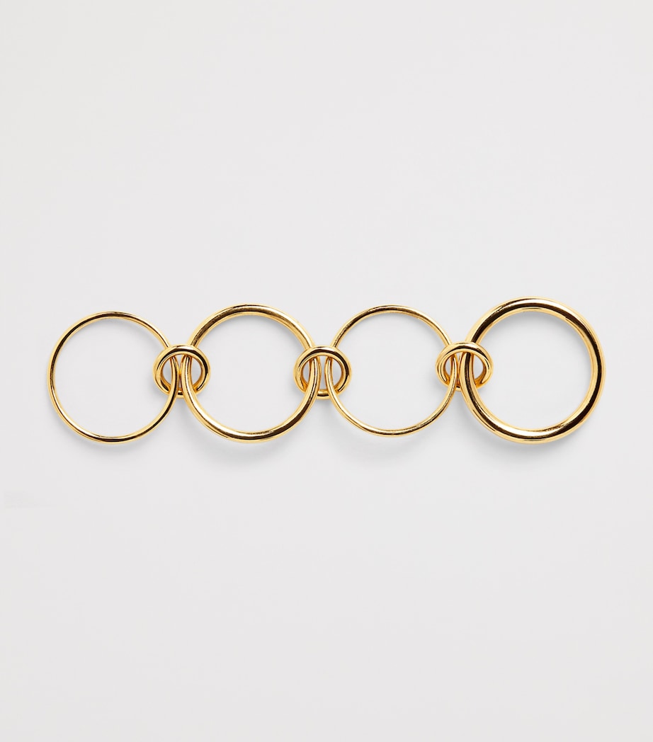 Spinelli Kilcollin yellow gold zodiac ring, imported from the UK